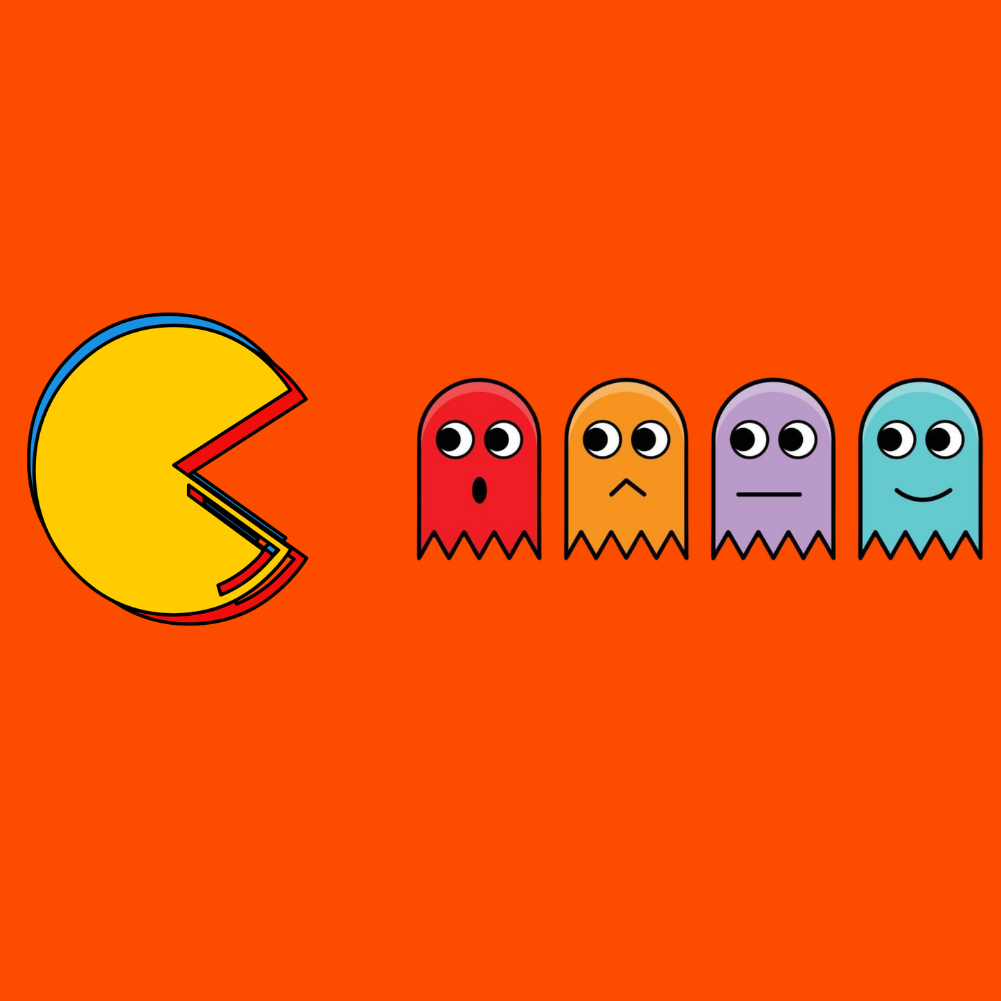 PacMan and Ghosts