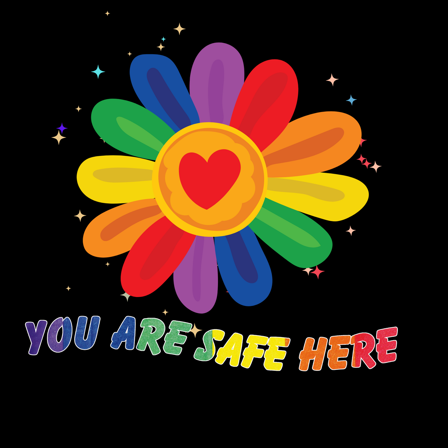 YOU ARE SAFE HERE