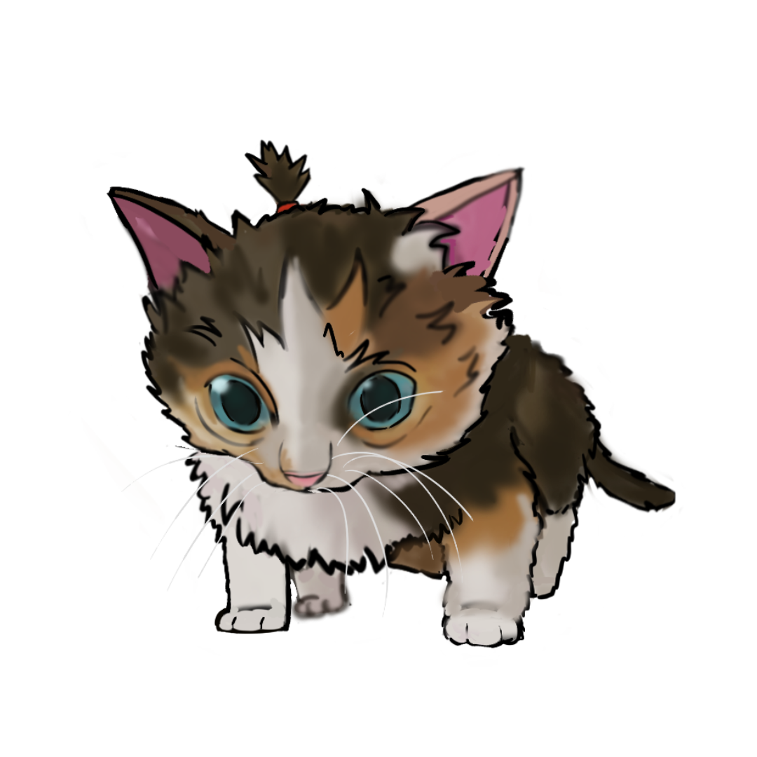 KITTY - ART BY COININ WHITE
