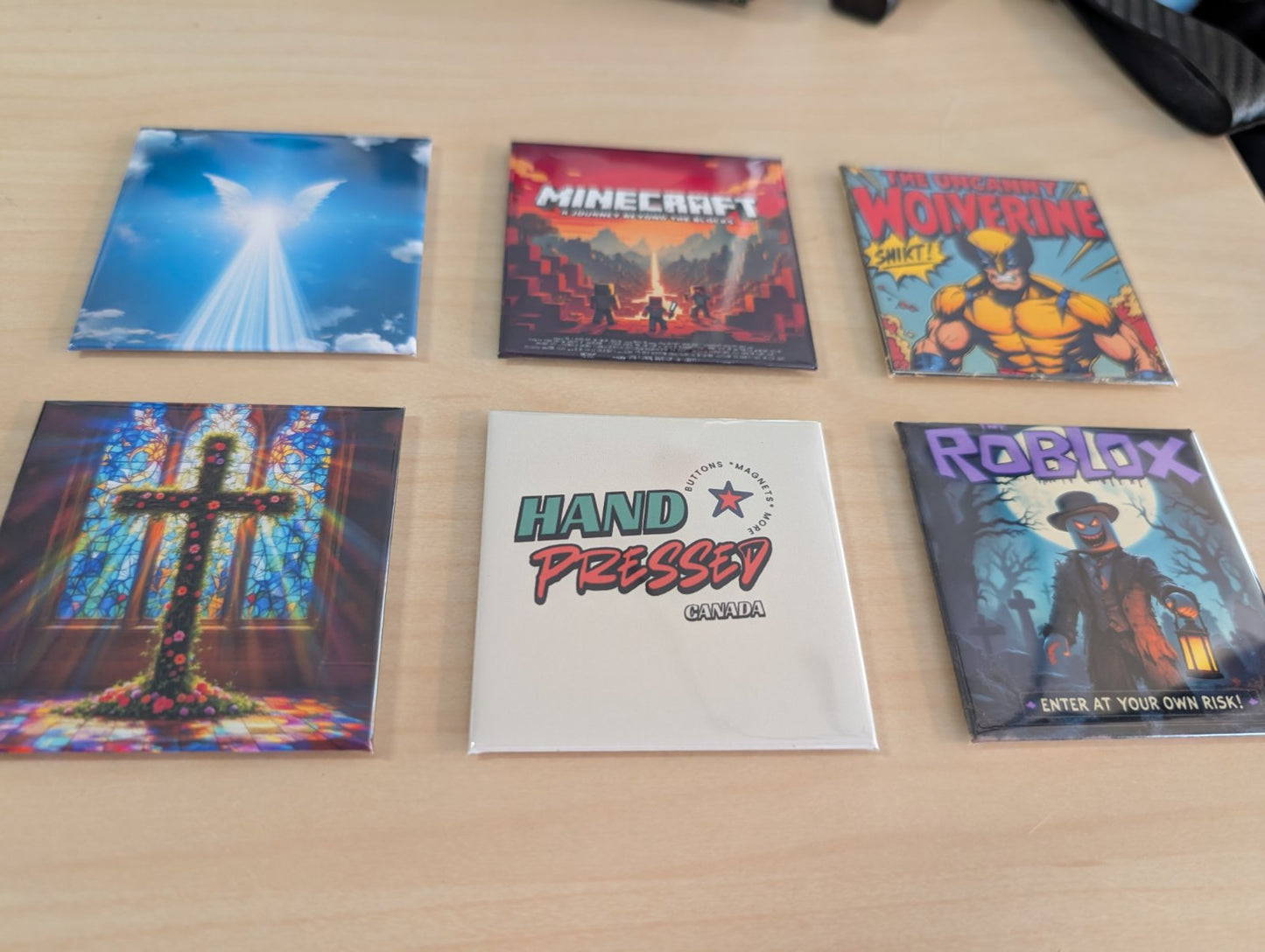 2.5" Custom Magnets - Quantity 6