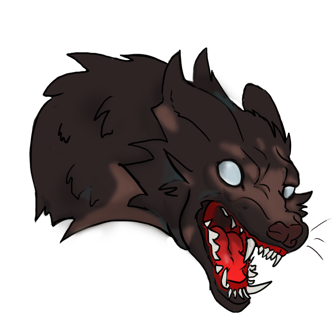WOLF - ART BY COININ WHITE