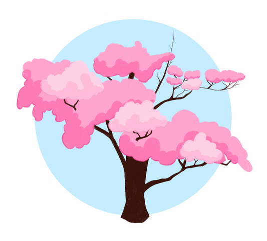 CHERRY TREE - ART BY TAMMY LEE
